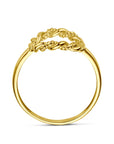 14K Geelgouden Ring Rondje Gedraaid 4034341