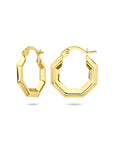 14K geelgouden oorringen 20 mm - 4033423