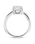 Zilveren Gerhodineerde Ring Zirkonia 1340906