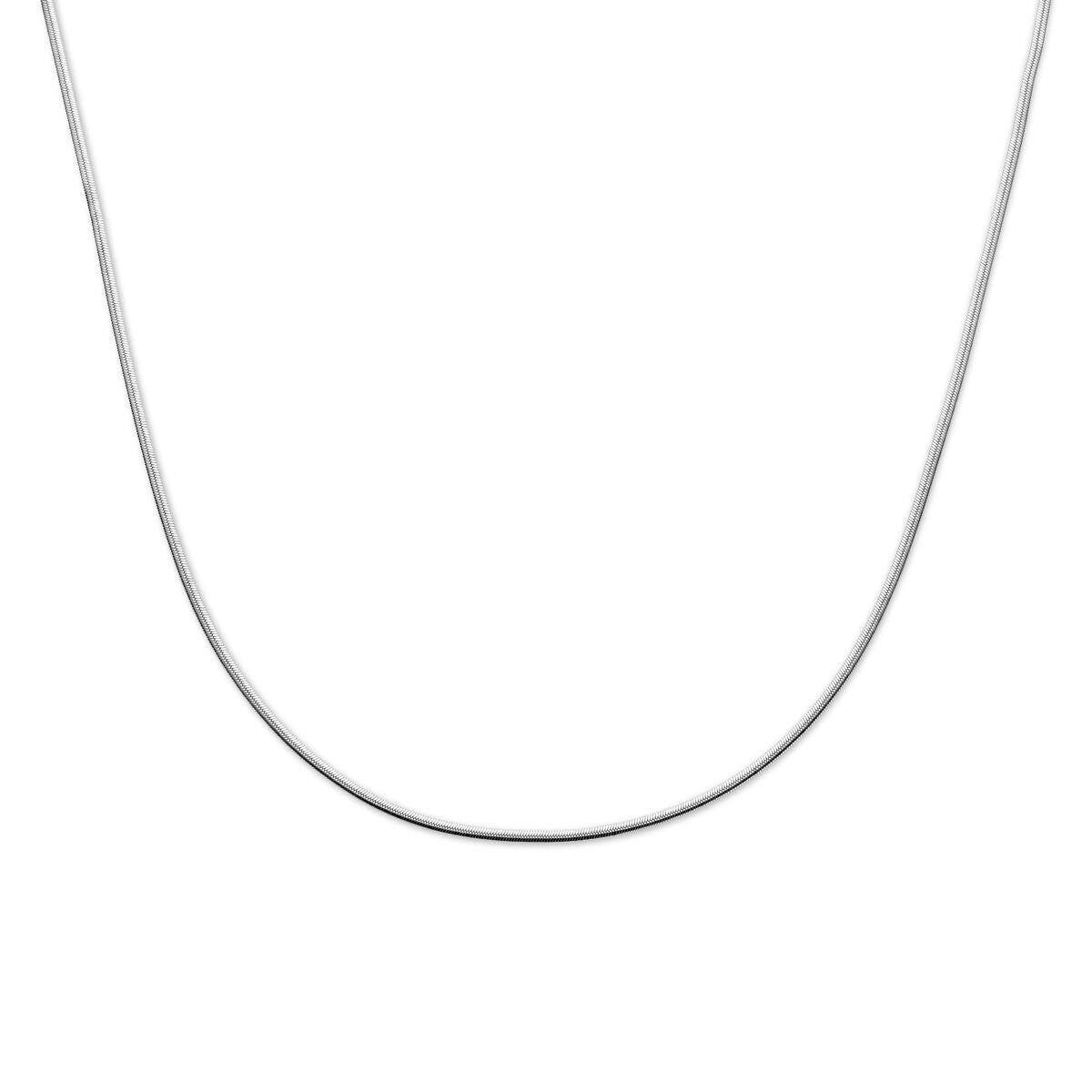 Fantasy Collection Collier gourmette 5 mm 40 + 4 cm zilver