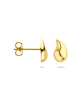 14K geelgouden oorknoppen druppel 8,5 mm - 4034089