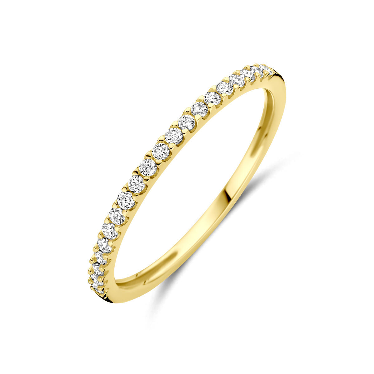 Fantasy Collection Ring lab grown diamant 0.15ct h si 14K geelgoud