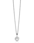 Zinzi zilveren Waterman sterrenbeeldhanger bezet met witte zirkonia ZIH-WAT (zonder collier) - PansiteNederland.nl