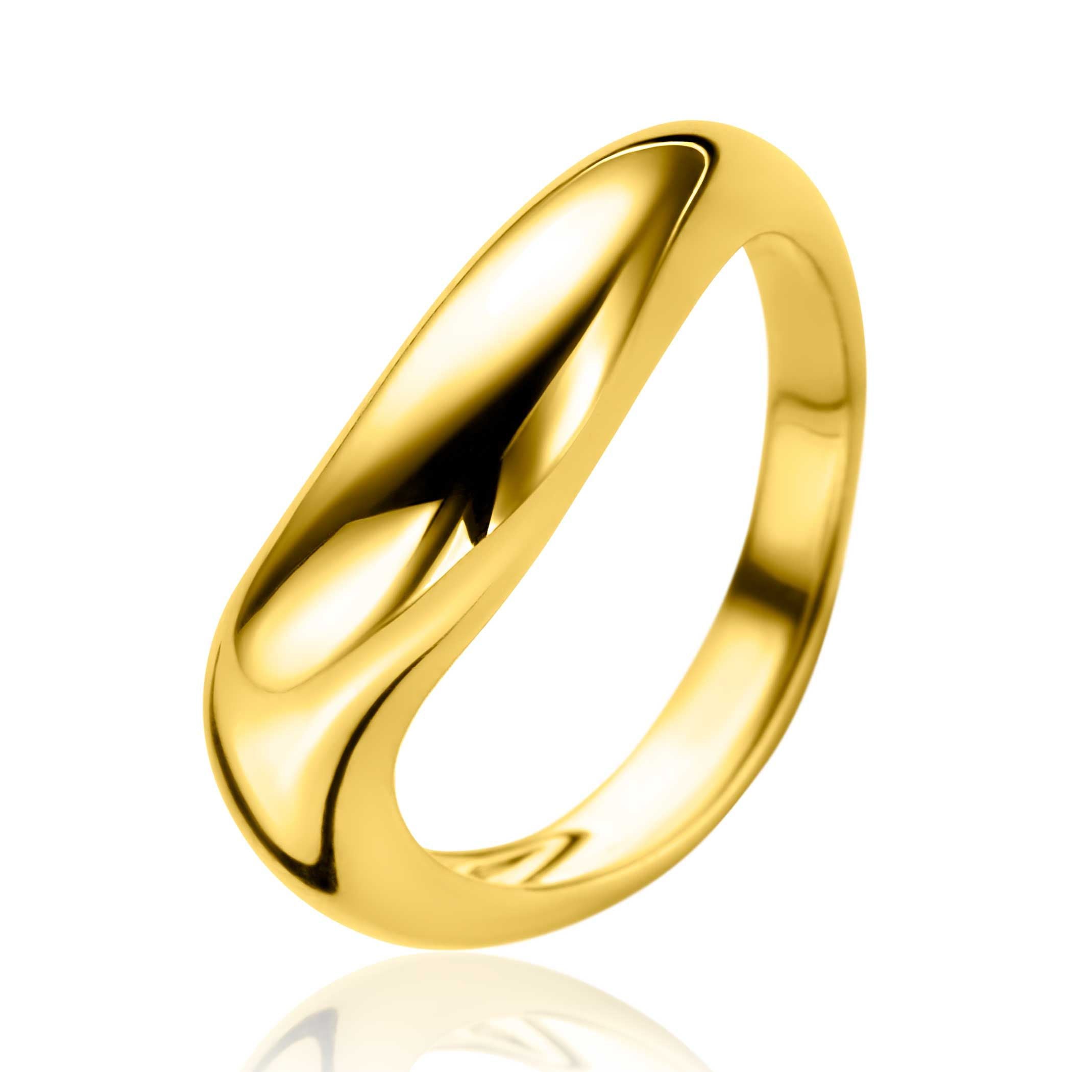 ZINZI Verguld Zilveren Ring - ZIR2609G