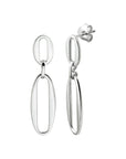Zilver Gerhodineerd Oorhangers Paperclip 1337240 - PansiteNederland.nl