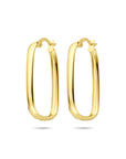14K geelgouden oorringen 28 mm - 4033503