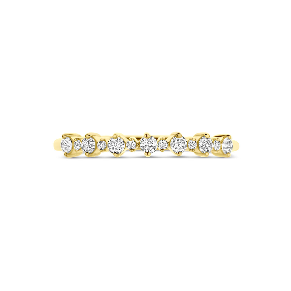 Fantasy Collection Ring lab grown diamant 0.23ct h si 14K geelgoud
