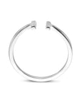 Zilveren Gerhodineerde Ring 1341104