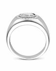 Zilveren Gerhodineerde Ring Zirkonia 1340888