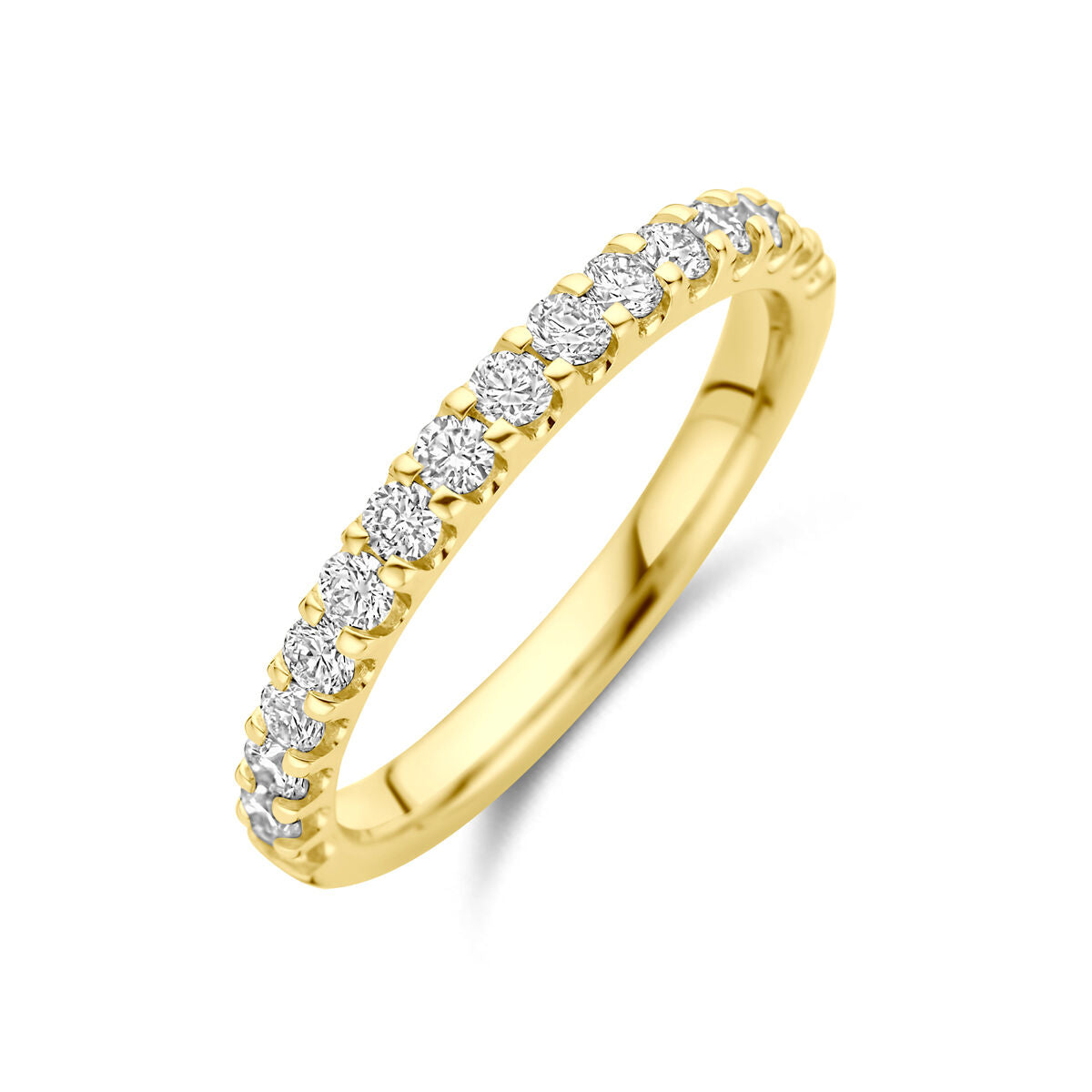 Fantasy Collection Ring lab grown diamant 0.51ct h si 14K geelgoud