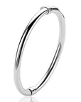 ZINZI zilveren bangle armband glad 5mm met scharnier ZIA2754
