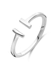 Zilveren Gerhodineerde Ring 1341104