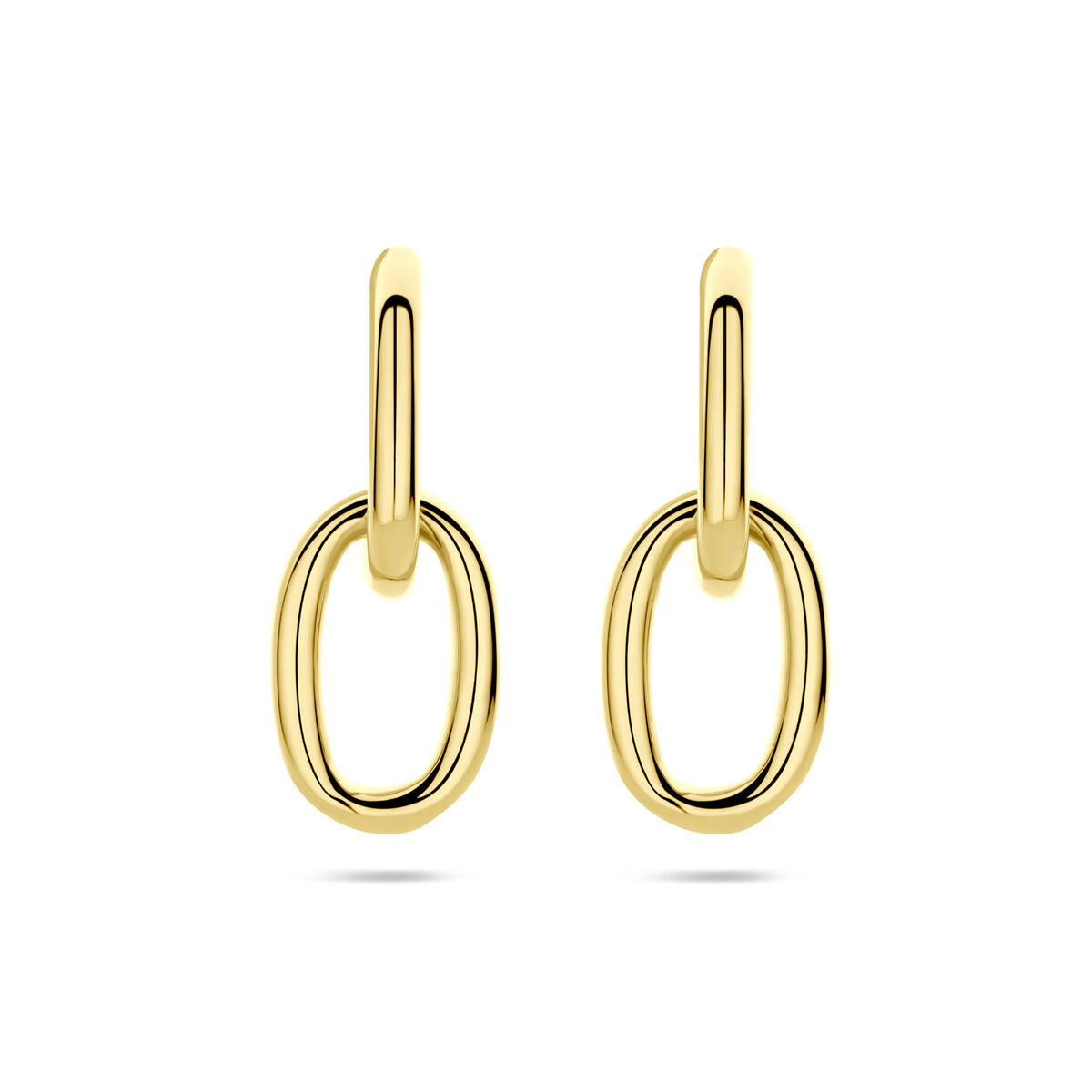 14K geelgouden oorhangers 35 mm - 4033619