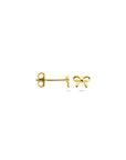 14K geelgouden oorknoppen strik 3,5 mm - 4034130