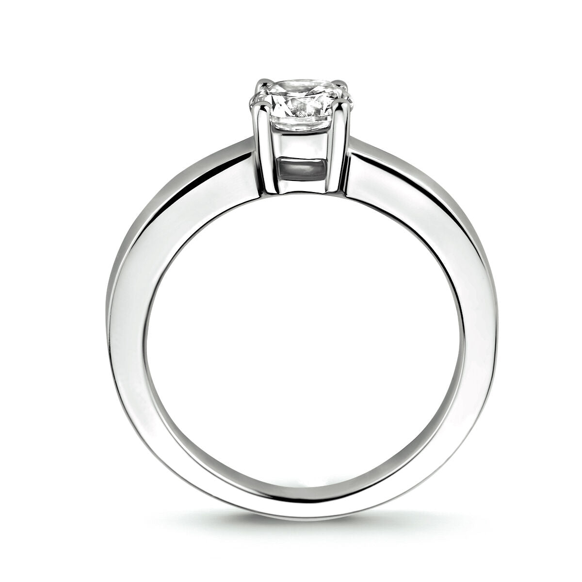 Fantasy Collection Ring zirkonia poli/mat zilver
