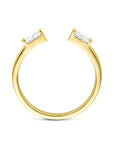 14K Geelgouden Ring Zirkonia 4034038