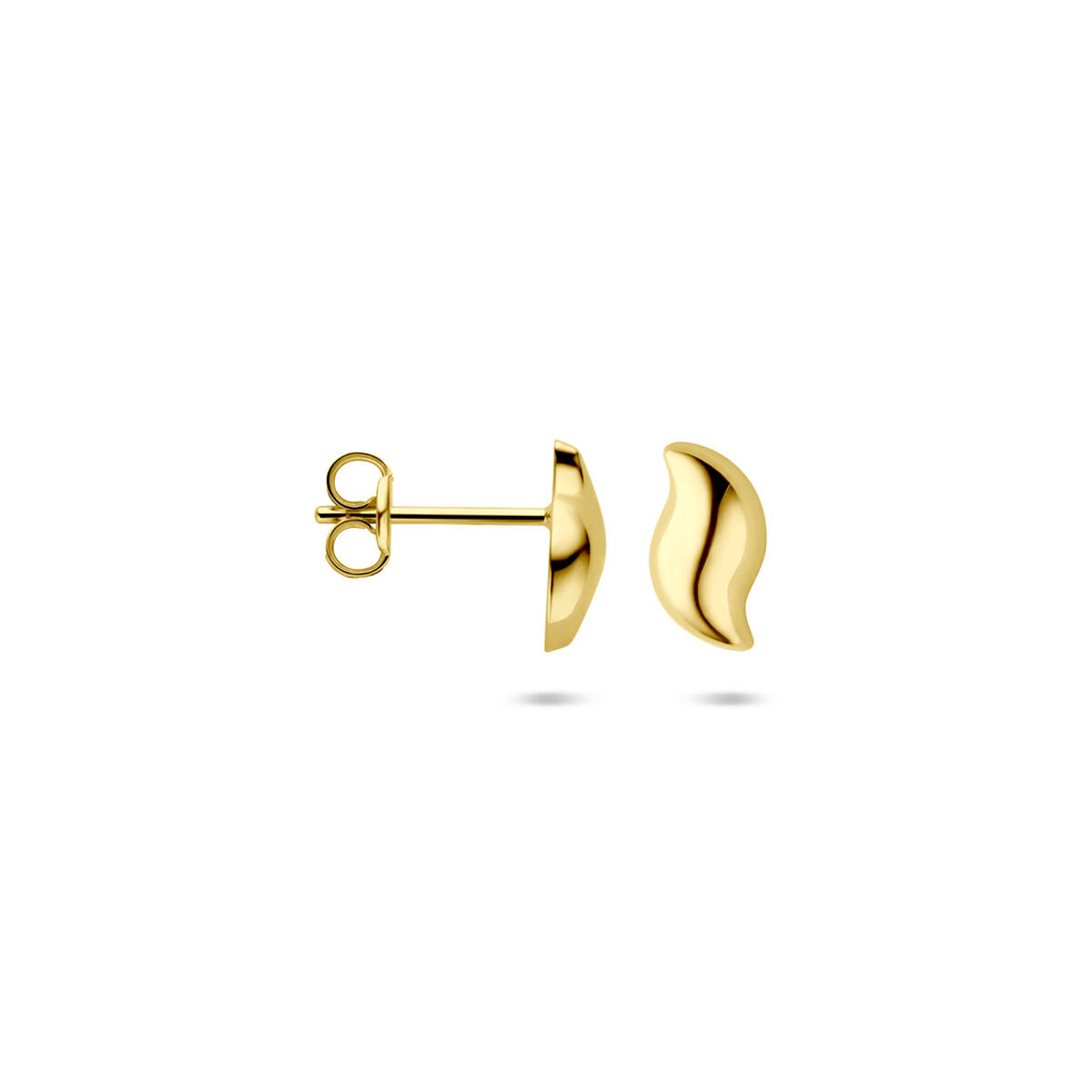 14K geelgouden oorknoppen 8 mm - 4034091