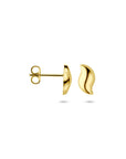 14K geelgouden oorknoppen 8 mm - 4034091