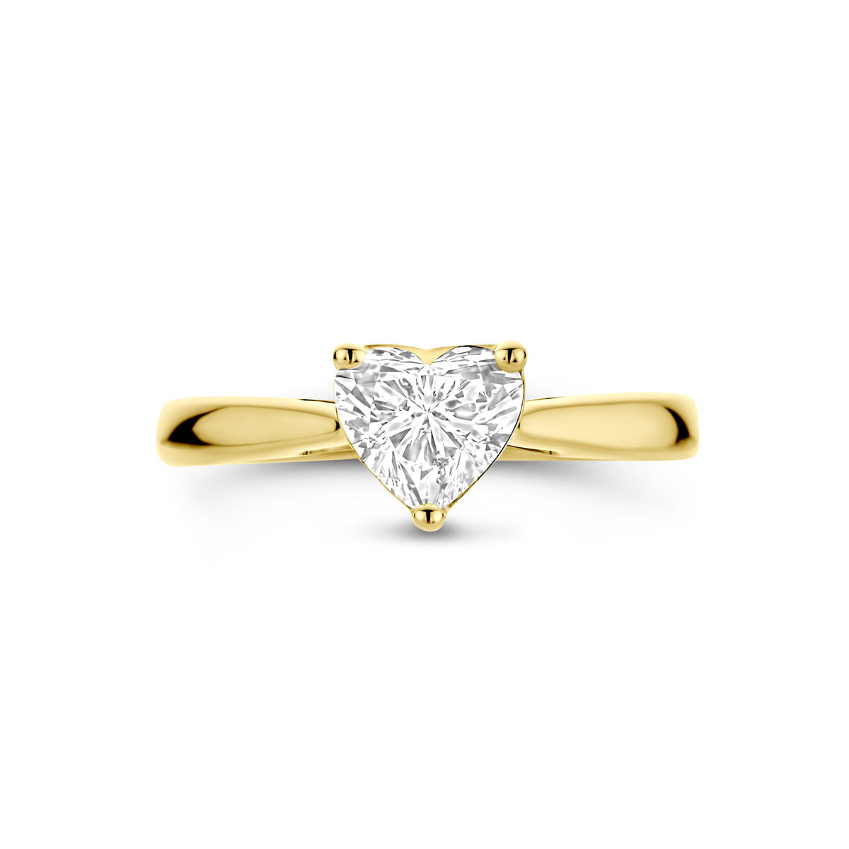 Fantasy Collection Ring lab grown diamant 1.00ct h si 14K geelgoud