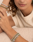 Sparkling Jewels Armband Silver Saturn Small - 3mm SB-S-3MM-ADD