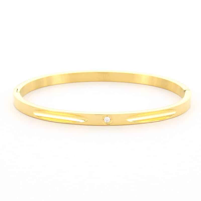 Kalli Kalli Bangle armband 2179G Zirkonia - PansiteNederland.nl