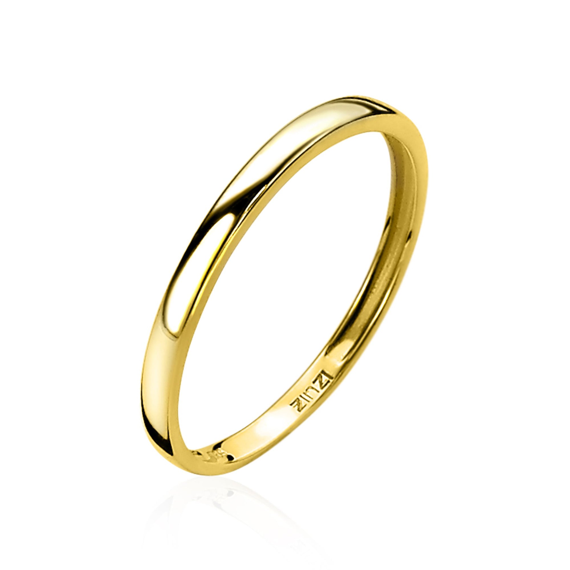 ZINZI Gold 14 karaat gouden aanschuifring glad ZGR146 - PansiteNederland.nl