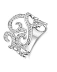 Zilveren Gerhodineerde Ring Zirkonia 1340911