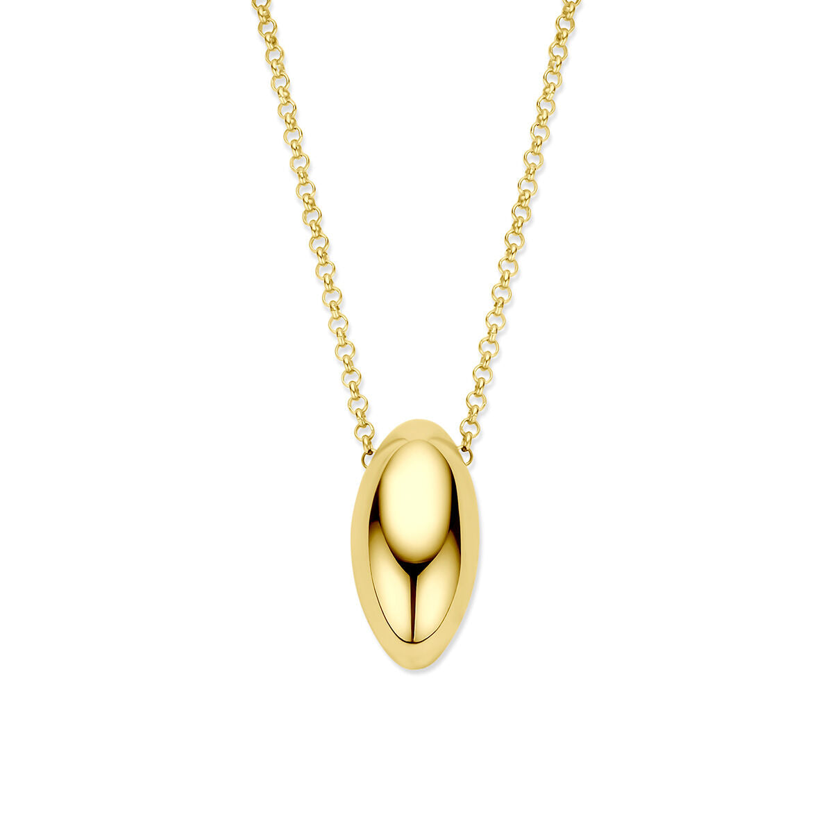 Fantasy Collection Collier 41 + 4 cm 3 micron zilver verguld