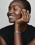 Pandora 798747C01 Engraveerbare Sprankelende Knopbedel - Sterling Zilver - PansiteNederland.nl