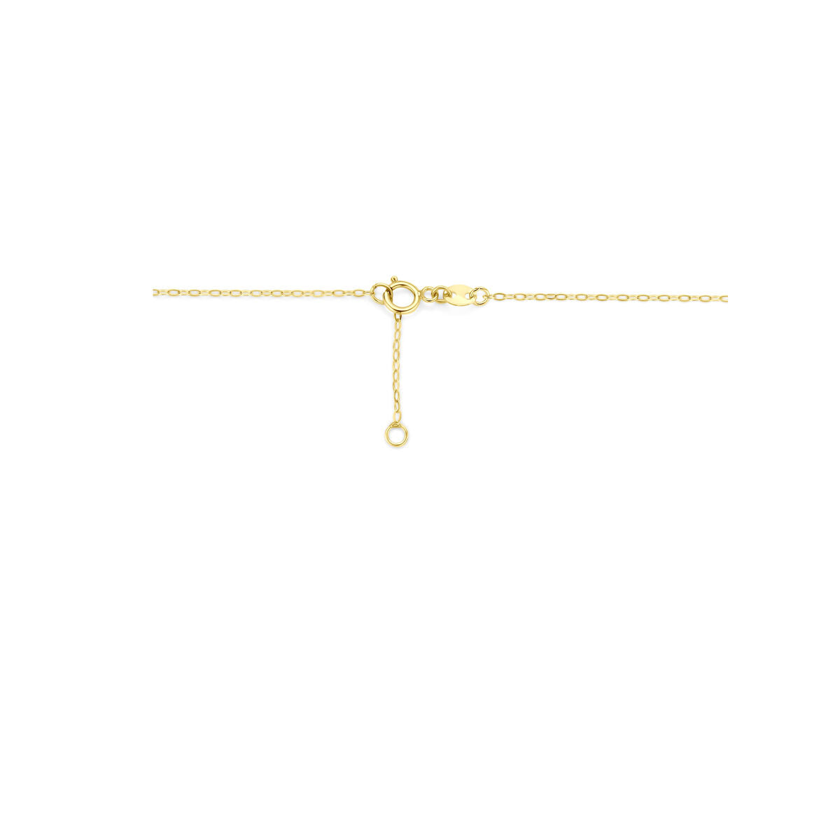 Fantasy Collection Collier hartje 40 - 42 cm 14K geelgoud