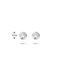 Zilveren oorknoppen zirkonia - PSN1301001