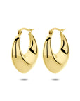 Edelstalen oorringen ion plating 28 mm - 6506149