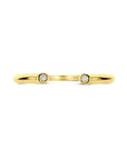 14K Geelgouden Ring Diamant 0.01Ct 4034301