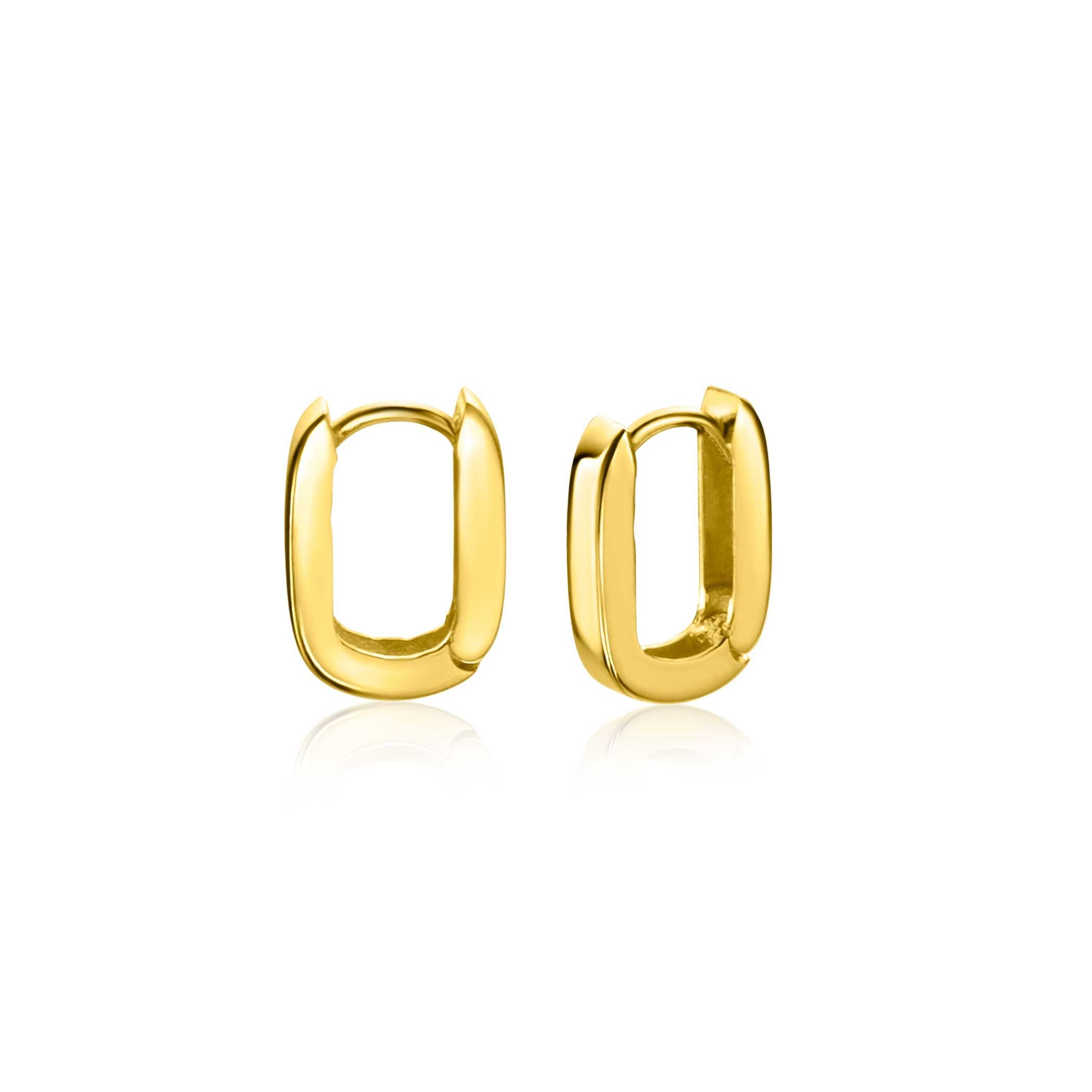 ZINZI 14K Gouden Oorbellen ZGO408 10mm