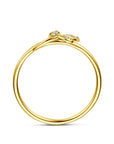14K Geelgouden Ring Diamant 0.03Ct H Si 4034194