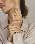 14K Geelgouden Ring Rondje Gedraaid 4034341