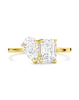 14K Geelgouden Ring Toi-Et-Moi Zirkonia 4034157