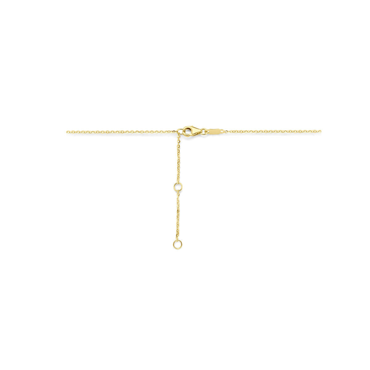 Fantasy Collection Collier zirkonia 40 - 42 - 44 cm 14K geelgoud