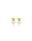 14K geelgouden oorknoppen parel 6,5 mm - 4034086