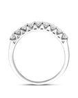 Zilveren Gerhodineerde Ring Zirkonia 1341243