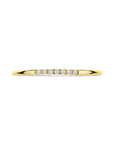 14K Geelgouden Ring Zirkonia 4034320