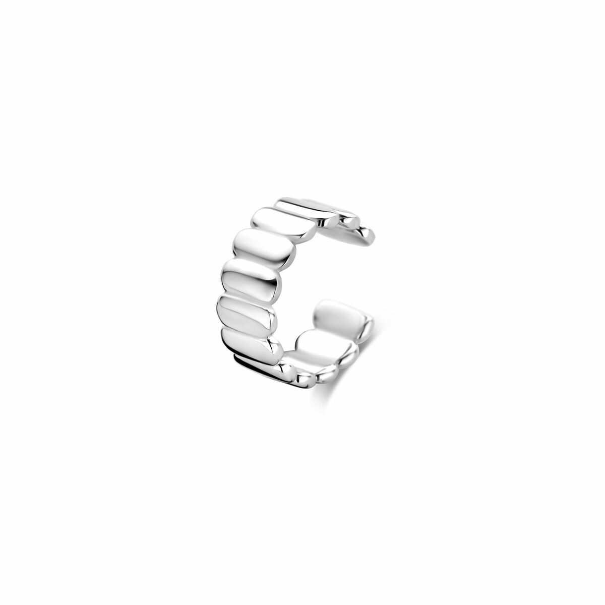 Zilveren gerhodineerde earcuff 11,5 mm - 1341131
