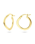 14K geelgouden oorringen 21 mm - 4033499