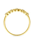 14K Geelgouden Ring Diamant 0.05Ct H Si 4034057