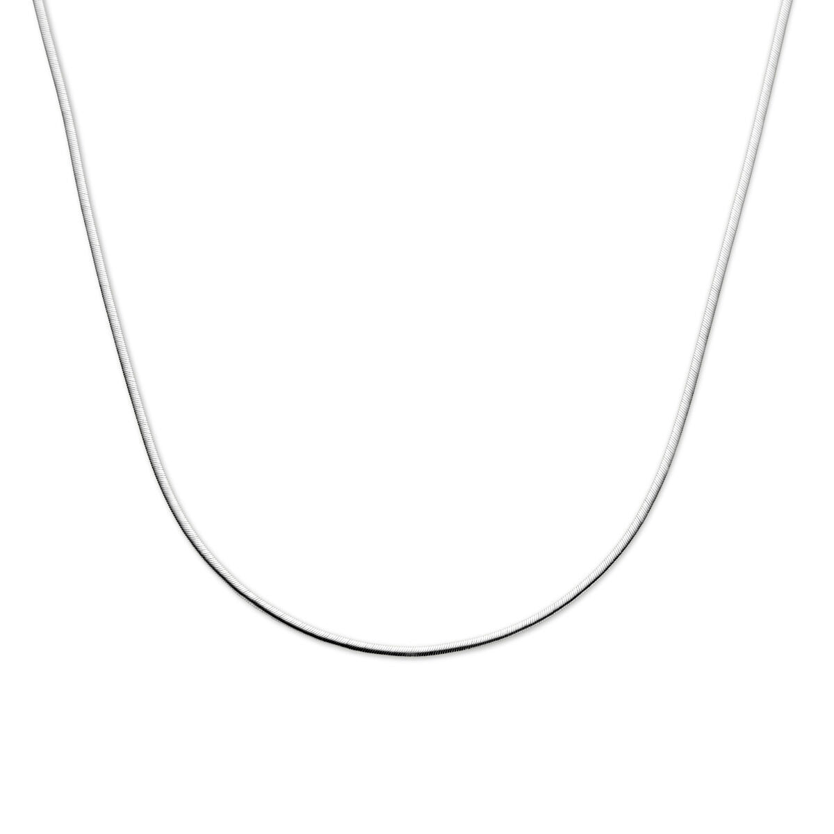 Fantasy Collection Collier gourmette 2,2 mm 40 + 4 cm zilver