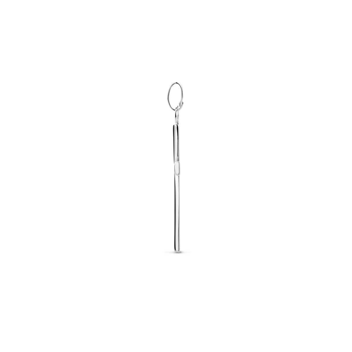 zilver gerhodineerd hanger kruis 26 mm 1340445 - PansiteNederland.nl