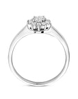 Zilveren Gerhodineerde Ring Zirkonia 1340849