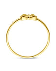 14K Geelgouden Ring Strik 4034161