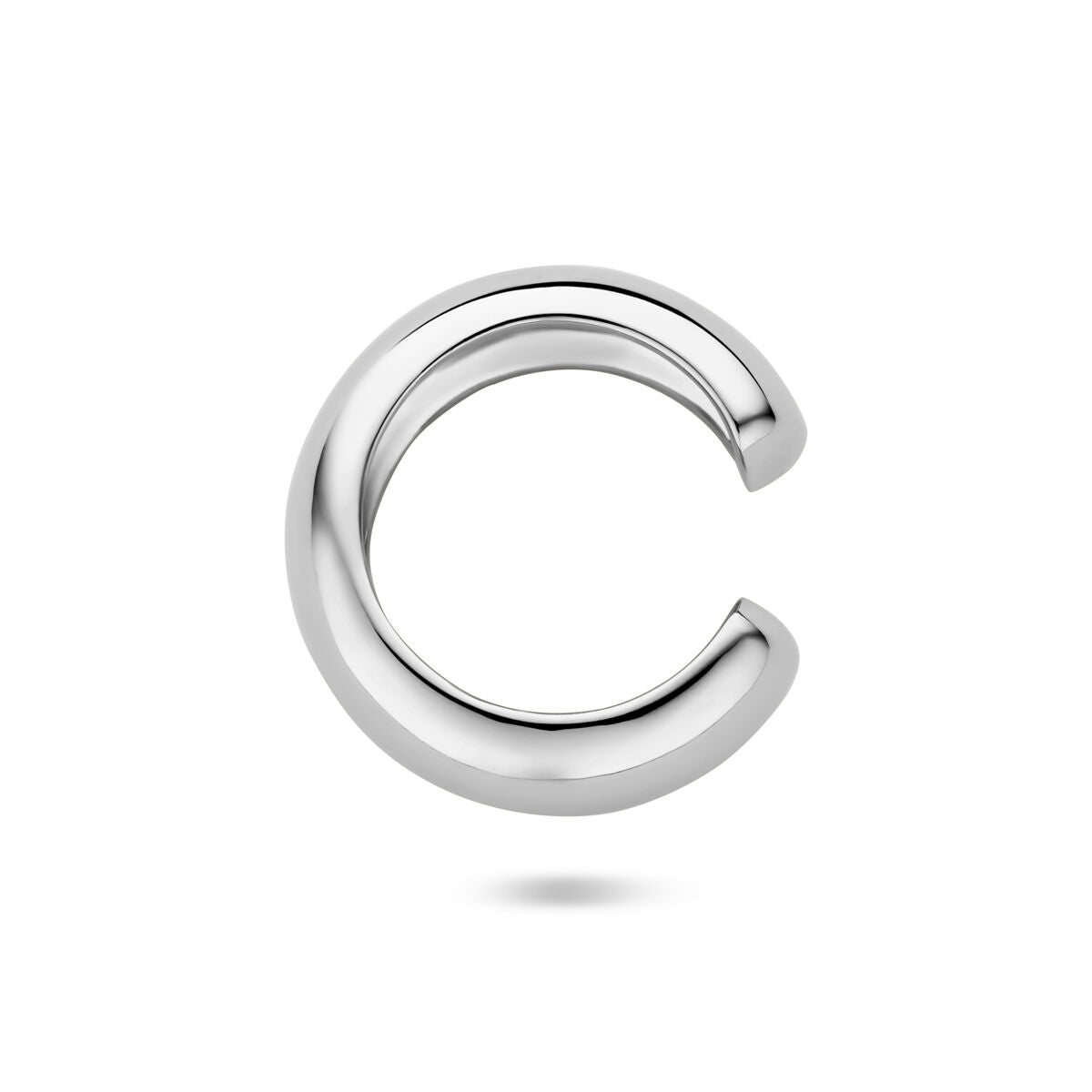 Zilveren gerhodineerde earcuff 15,5 mm - 1340998