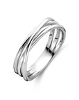 Zilveren Gerhodineerde Ring 1341099